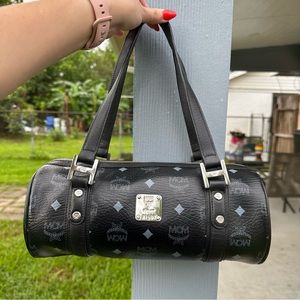 MCM Vintage Visetos Papillon Bag